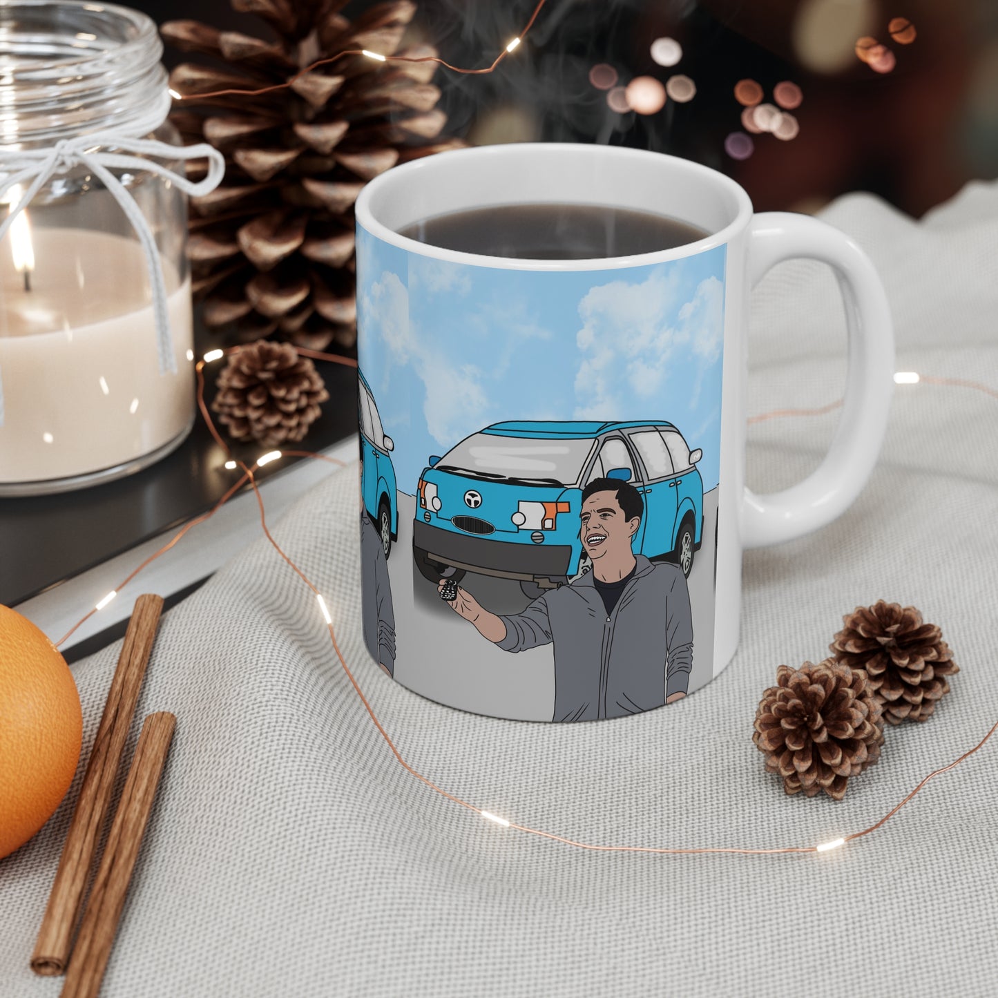 Vacation Tartan Prancer Car | Movie Mug | More Jam