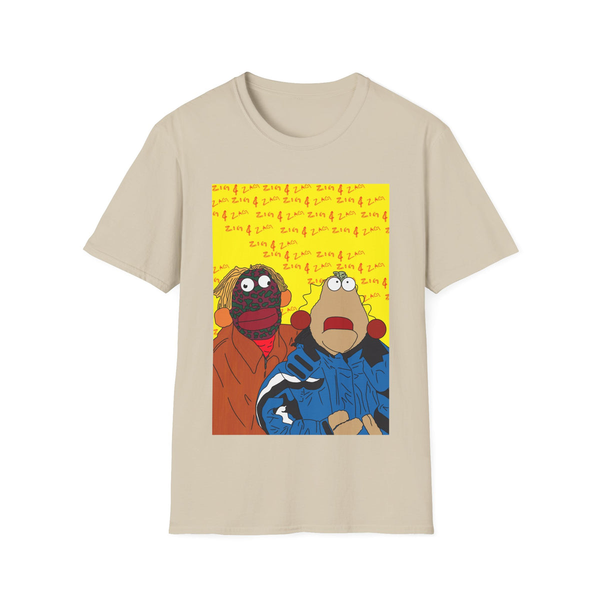 Zig & Zag | 90s T-Shirt | More Jam