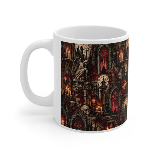 Gothic Church | Patterned Mug | More Jam