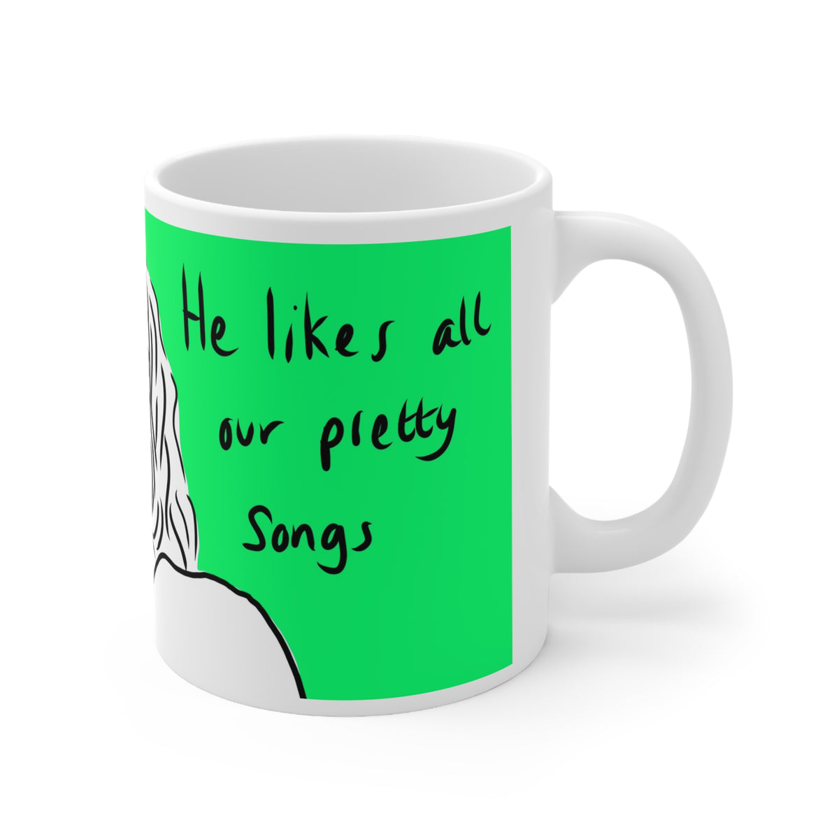 Kurt Cobain In Bloom | Nirvana Mug | More Jam