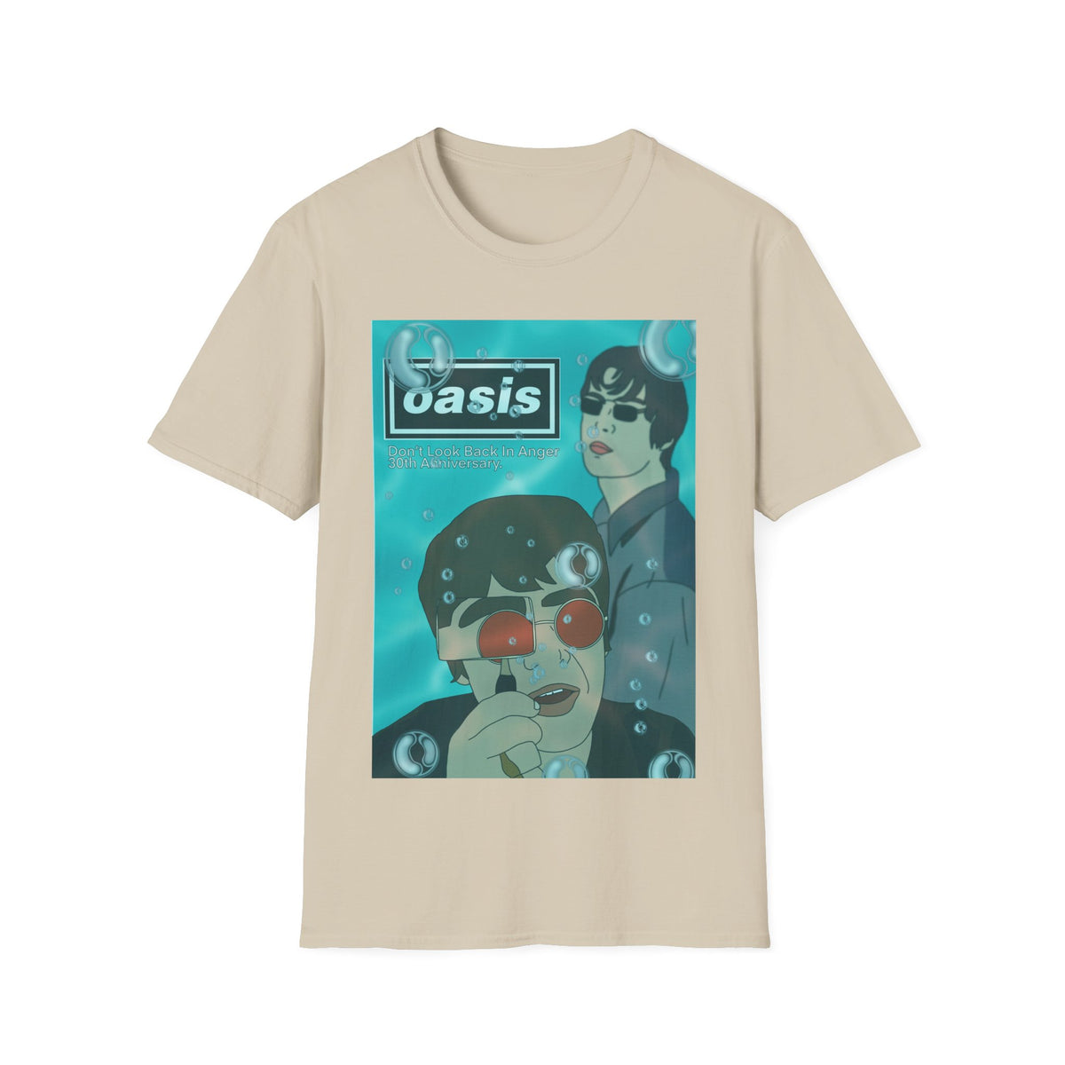 Oasis | Don’t Look Back In Anger 30th Anniversary T Shirt | More Jam
