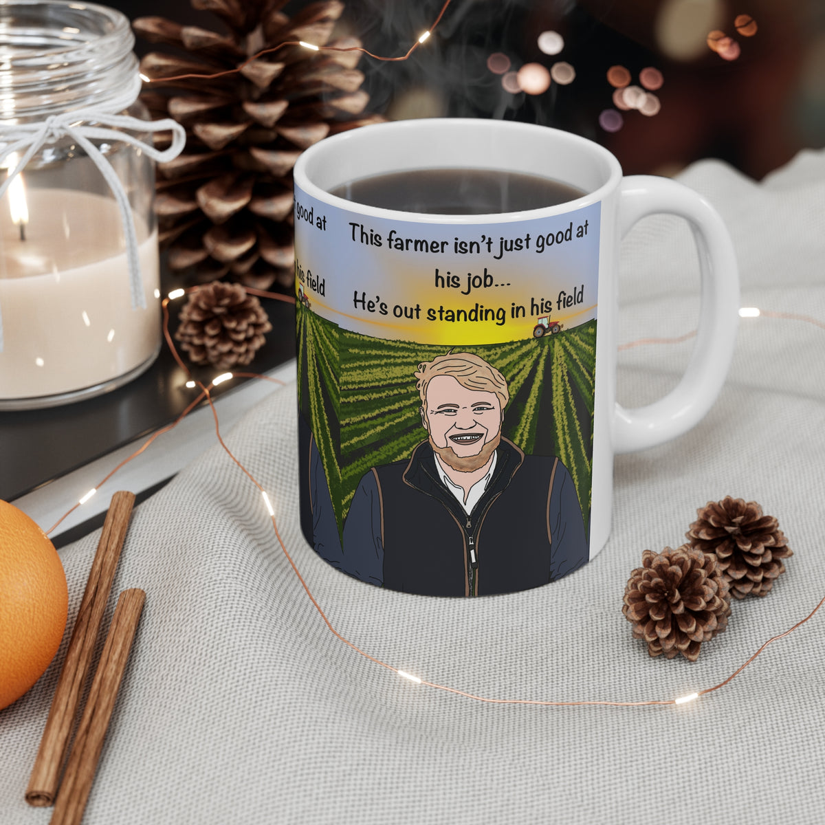 Kaleb | Farmer Joke Mug | More Jam