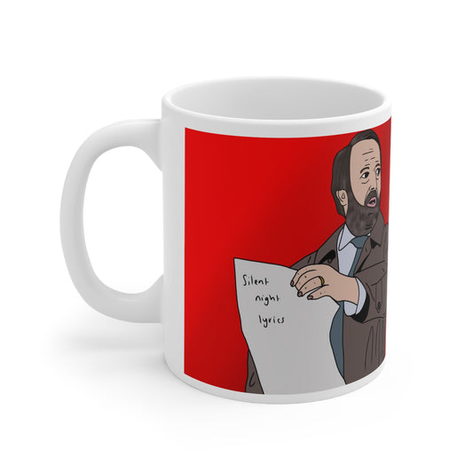 John Taylor Suspicious | Ludwig Christmas Mug | More Jam