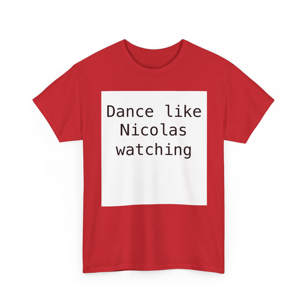 Victoria Beckham | Dance Like Nicolas Watching T-Shirt | More Jam