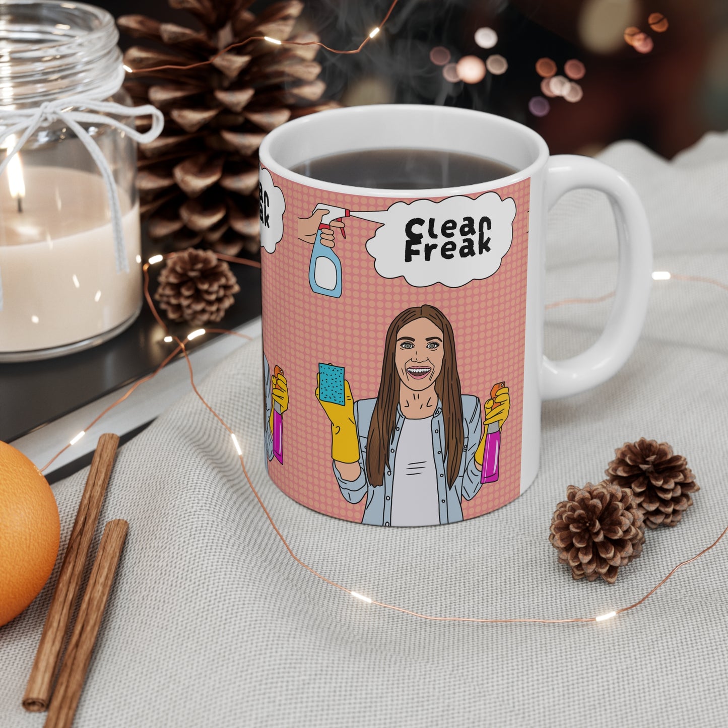 Clean Freak | Funny Mug | More Jam