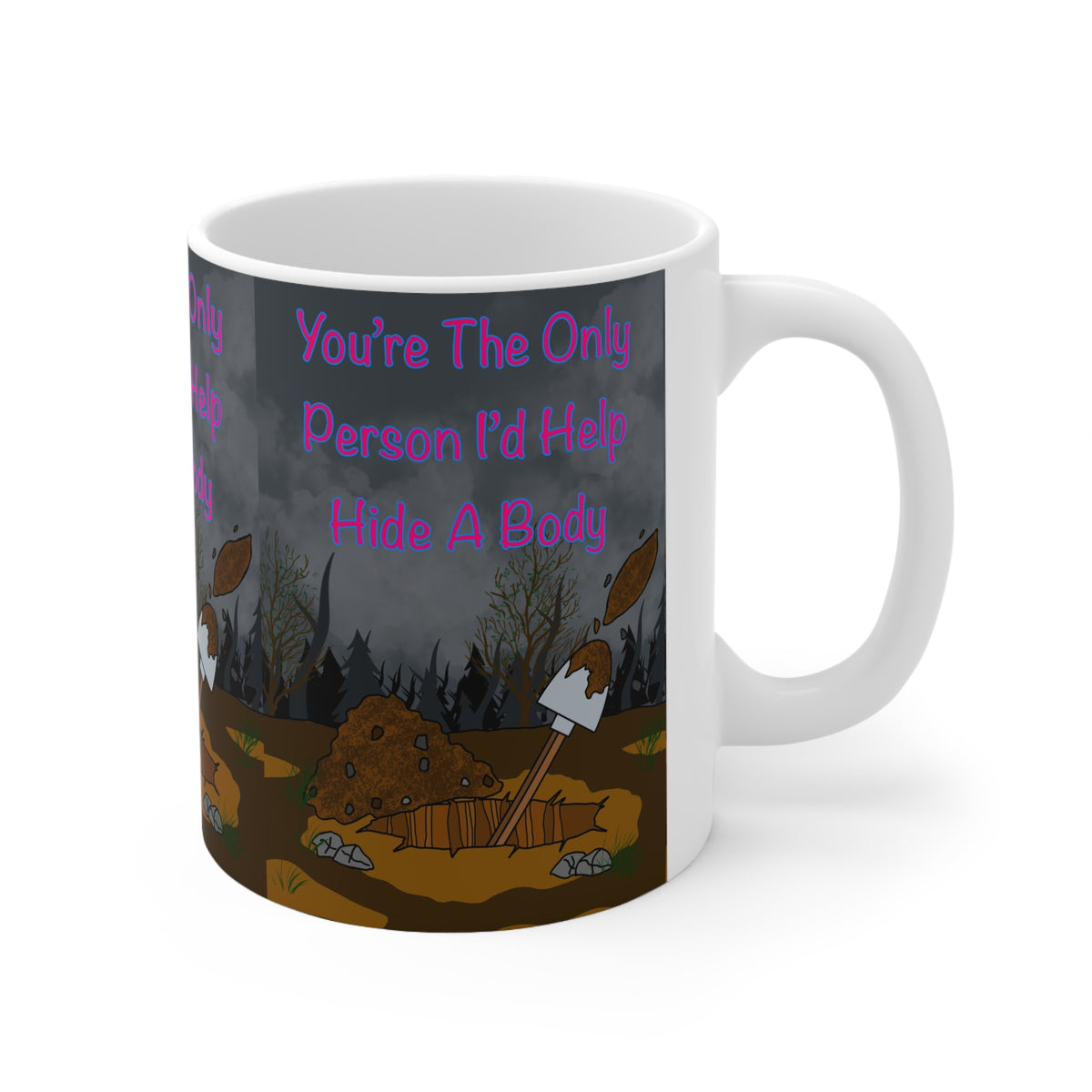 Bestie | Hiding A Body True Crime Mug | More Jam