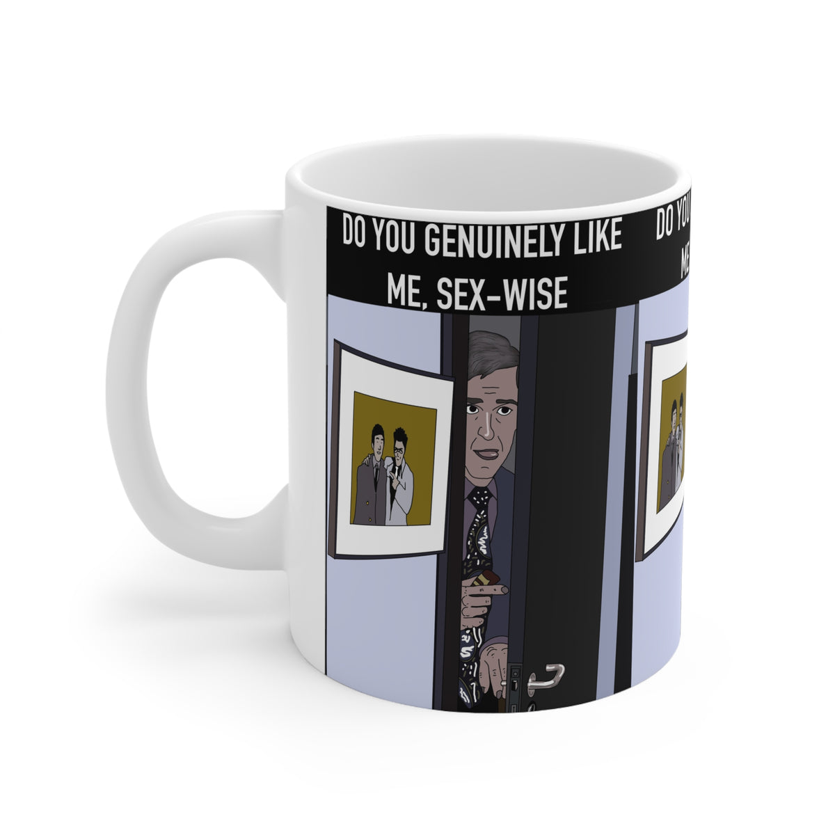 Alan Partridge | Do You Genuinely Like Me, Sex‑Wise? Mug | More Jam