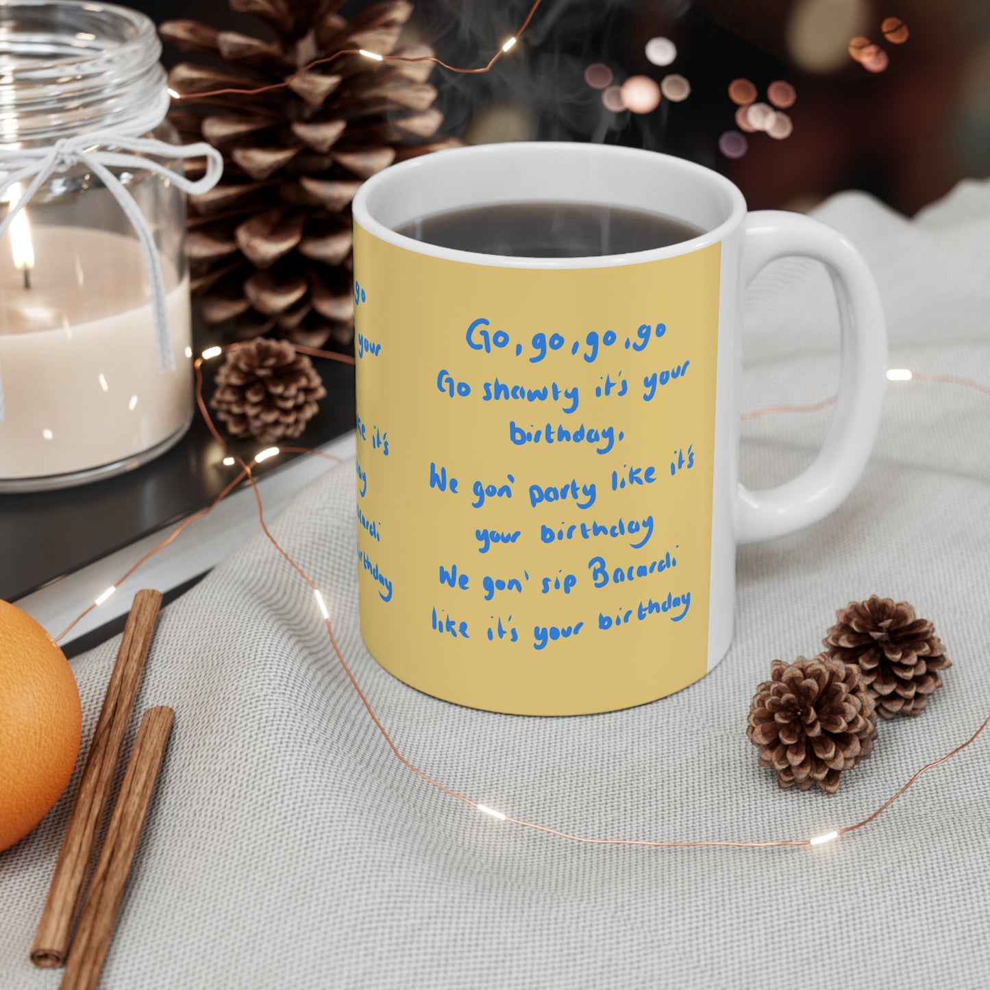 50 Cent Go Shorty | Funny Birthday Mug | More Jam