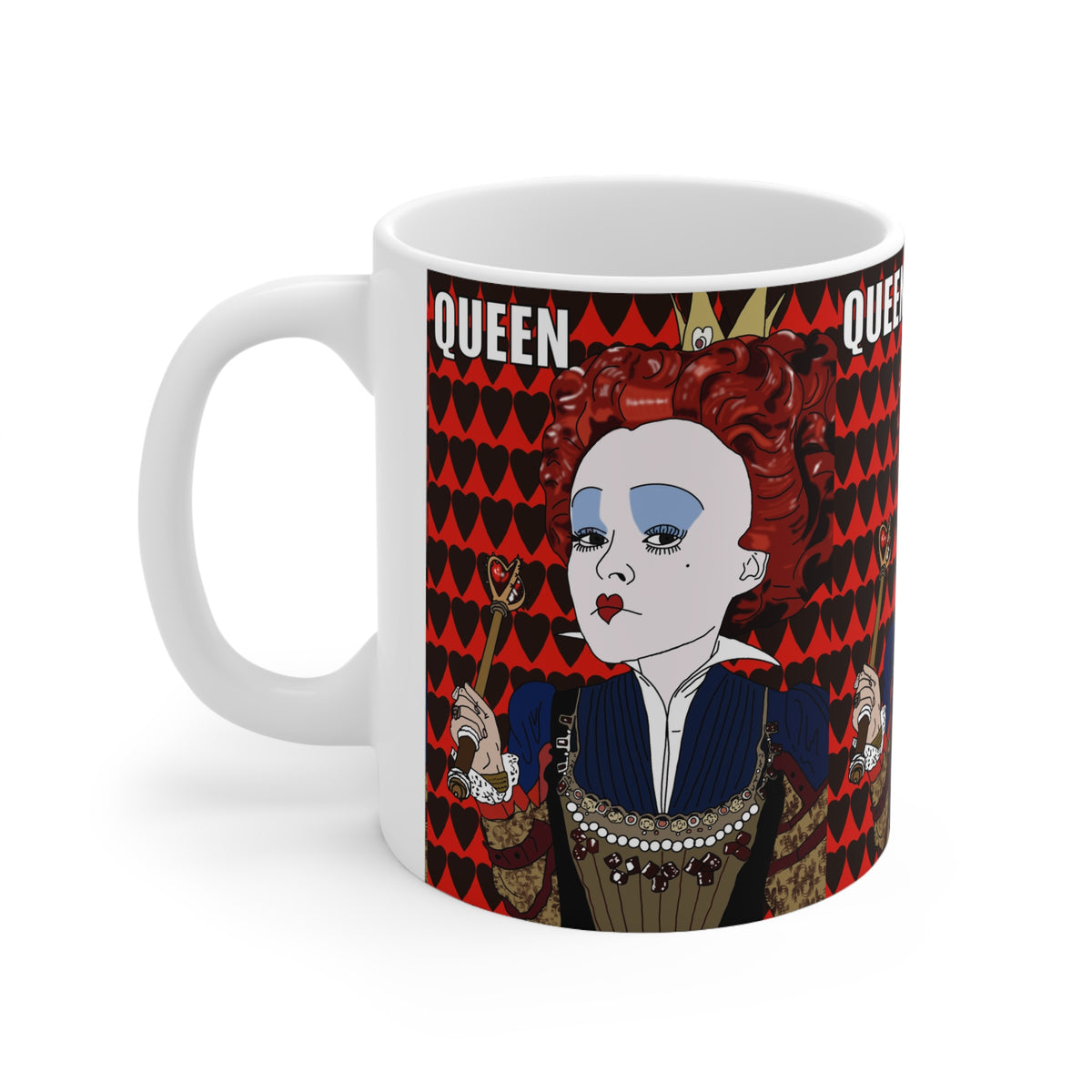 Alice In Wonderland | Red Queen Mug | More Jam