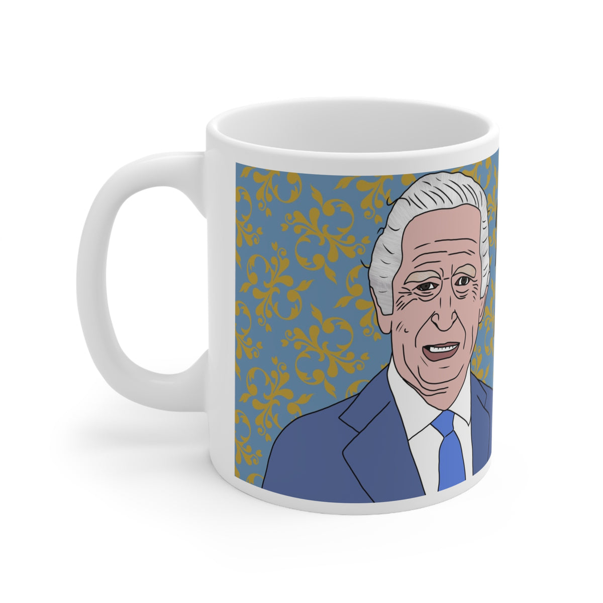 King Charles No Charlie | Christmas Mug | More Jam