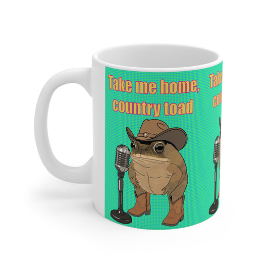 Country Toad | Funny Mug | More Jam