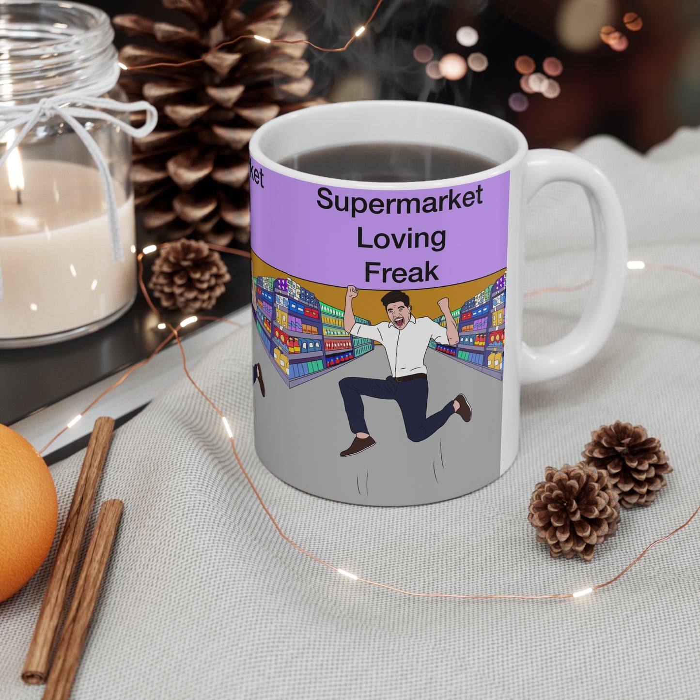 Supermarket Loving Freak | Funny Mug | More Jam
