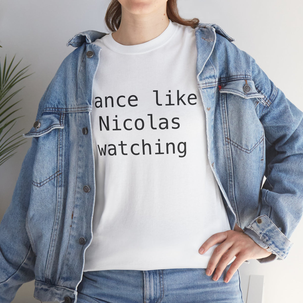 Victoria Beckham | Dance Like Nicolas Watching T-Shirt | More Jam