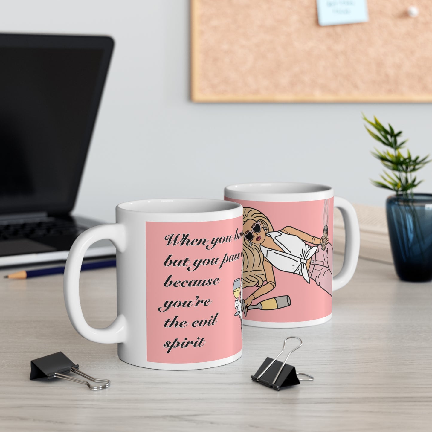 Barbie | Sage Burning Funny Mug | More Jam
