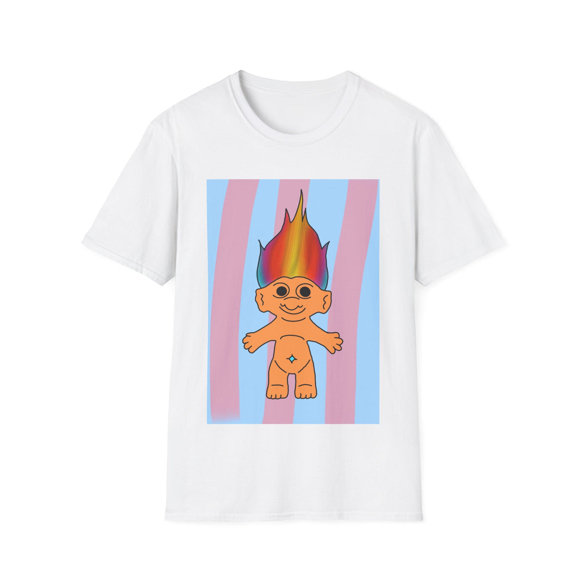 90s Rainbow Troll | T-Shirt | More Jam