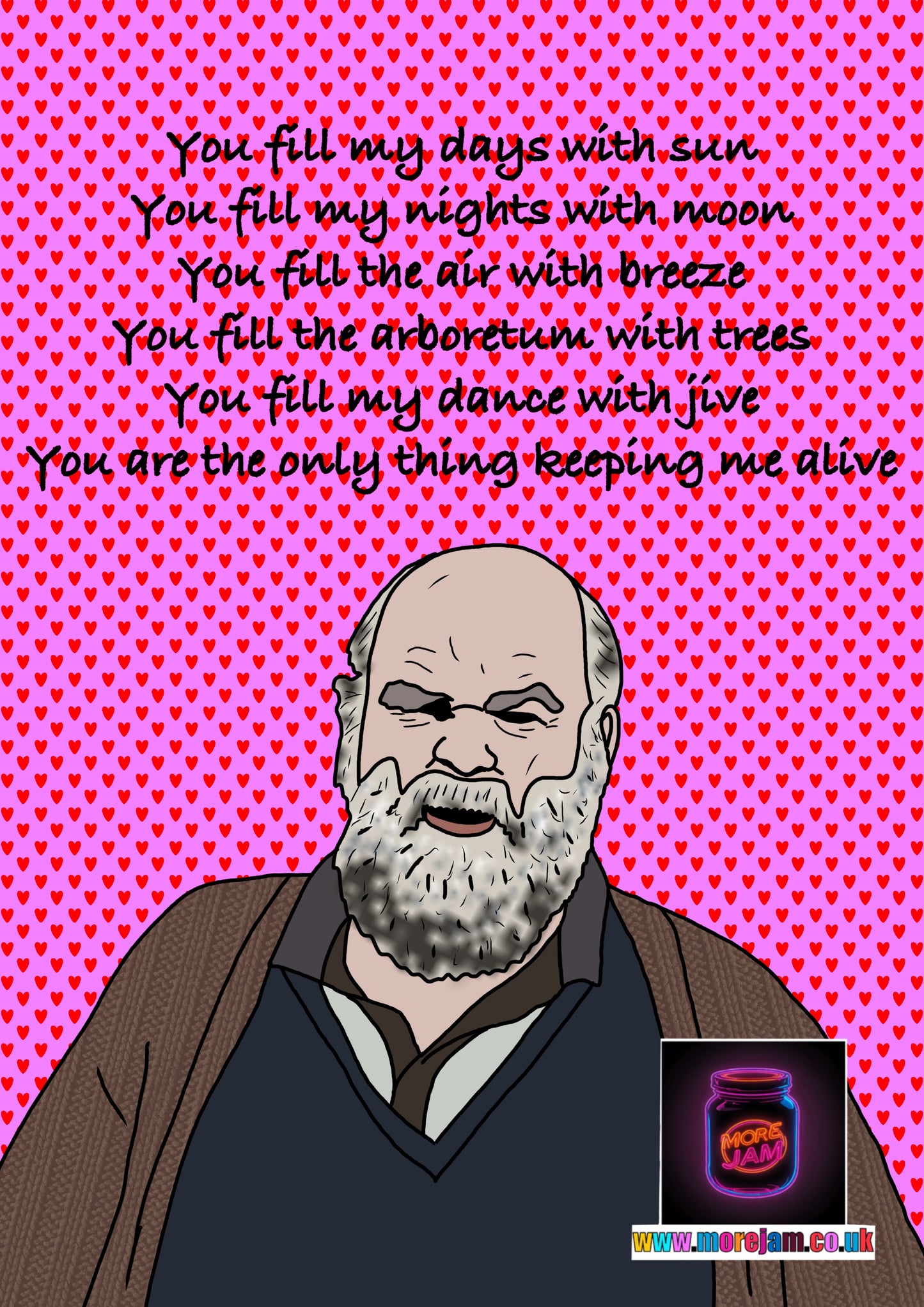 Valentine’s Day Card Lens Poem This Country