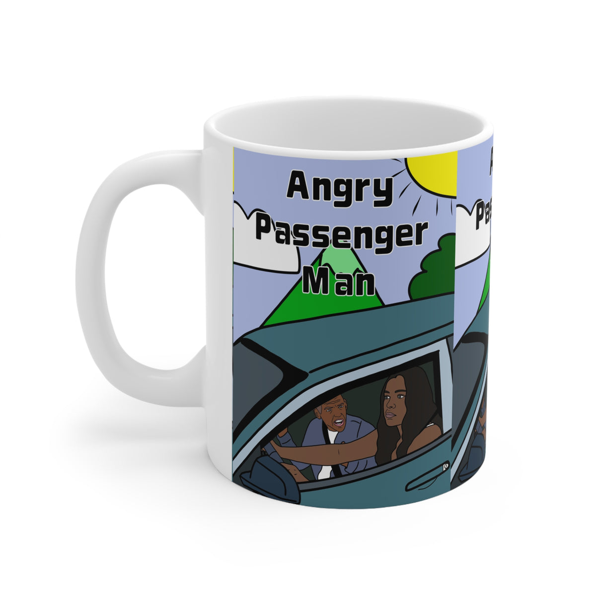 Angry Passenger | Funny Mug | More Jam