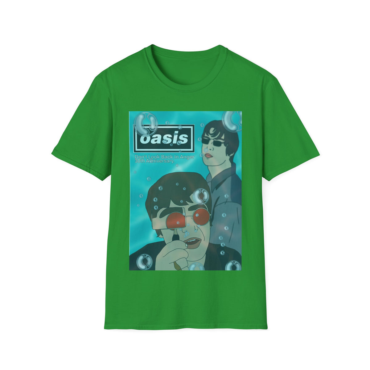 Oasis | Don’t Look Back In Anger 30th Anniversary T Shirt | More Jam