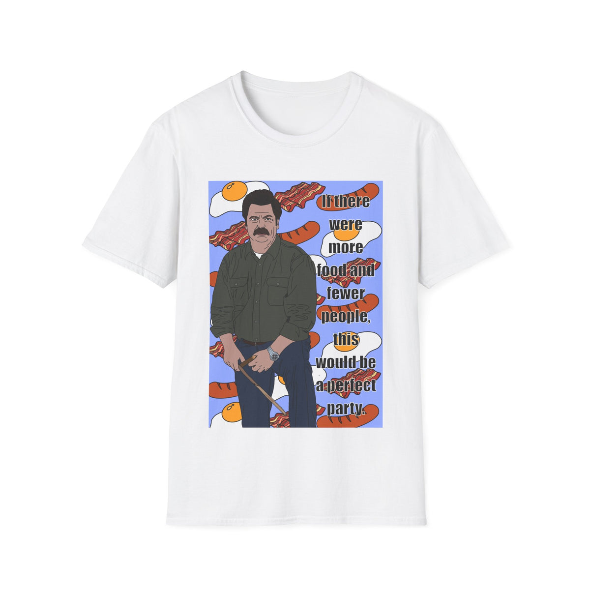 Parks & Recreation | Ron Swanson T-Shirt | More Jam
