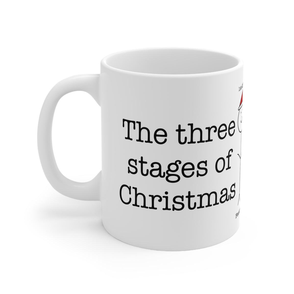 The 3 Stages Of Christmas | Christmas Mug | More Jam