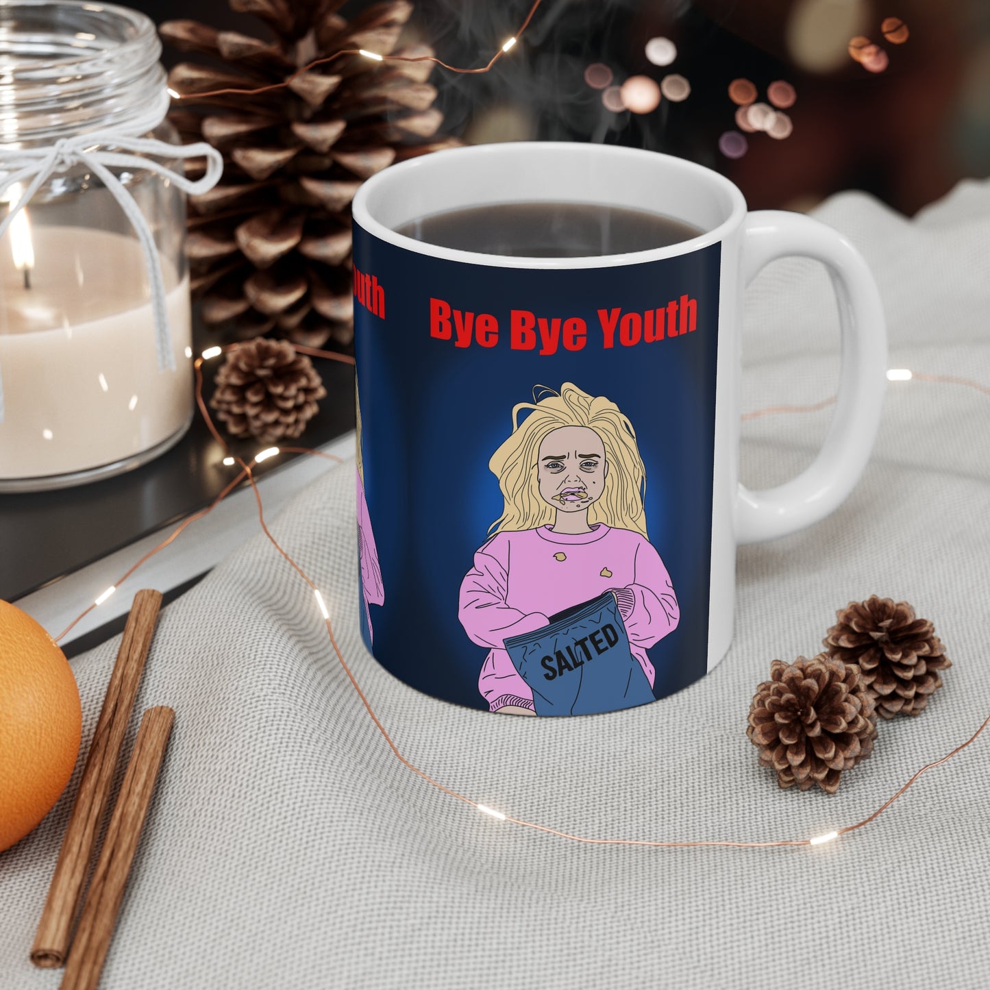 Barbie Bye Bye Youth | Funny Mug | More Jam