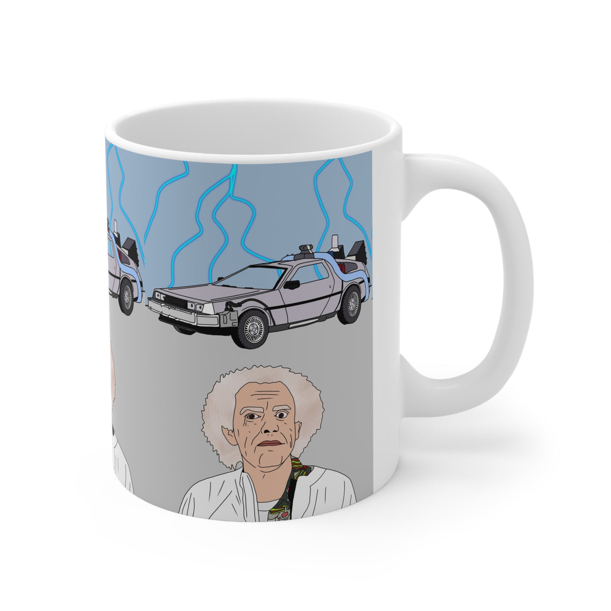 Back To The Future DeLorean | Move Mug | More Jam