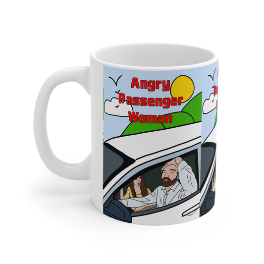 Angry Passenger | Funny Mug | More Jam