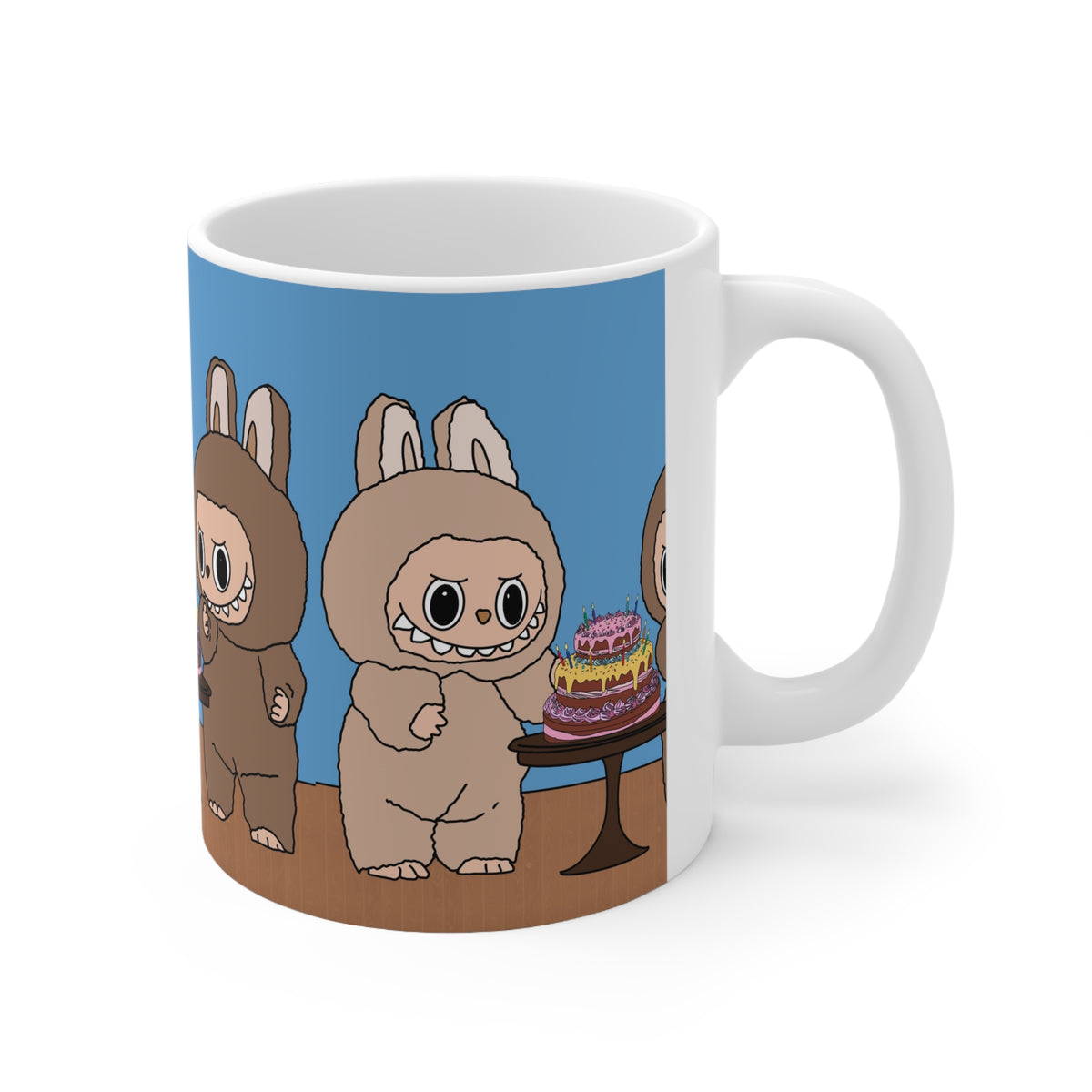 Labubu | Whimsical Cake Party Mug | More Jam