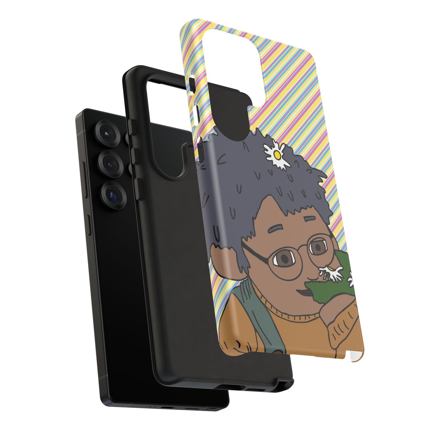 Cute Flowers Tom Phone Case —