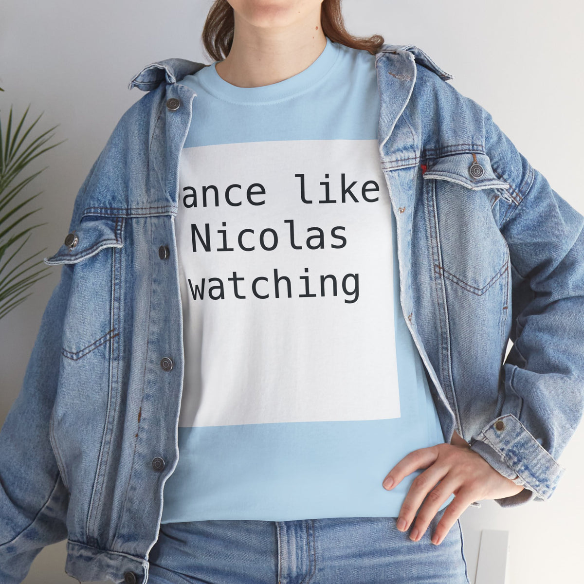 Victoria Beckham | Dance Like Nicolas Watching T-Shirt | More Jam