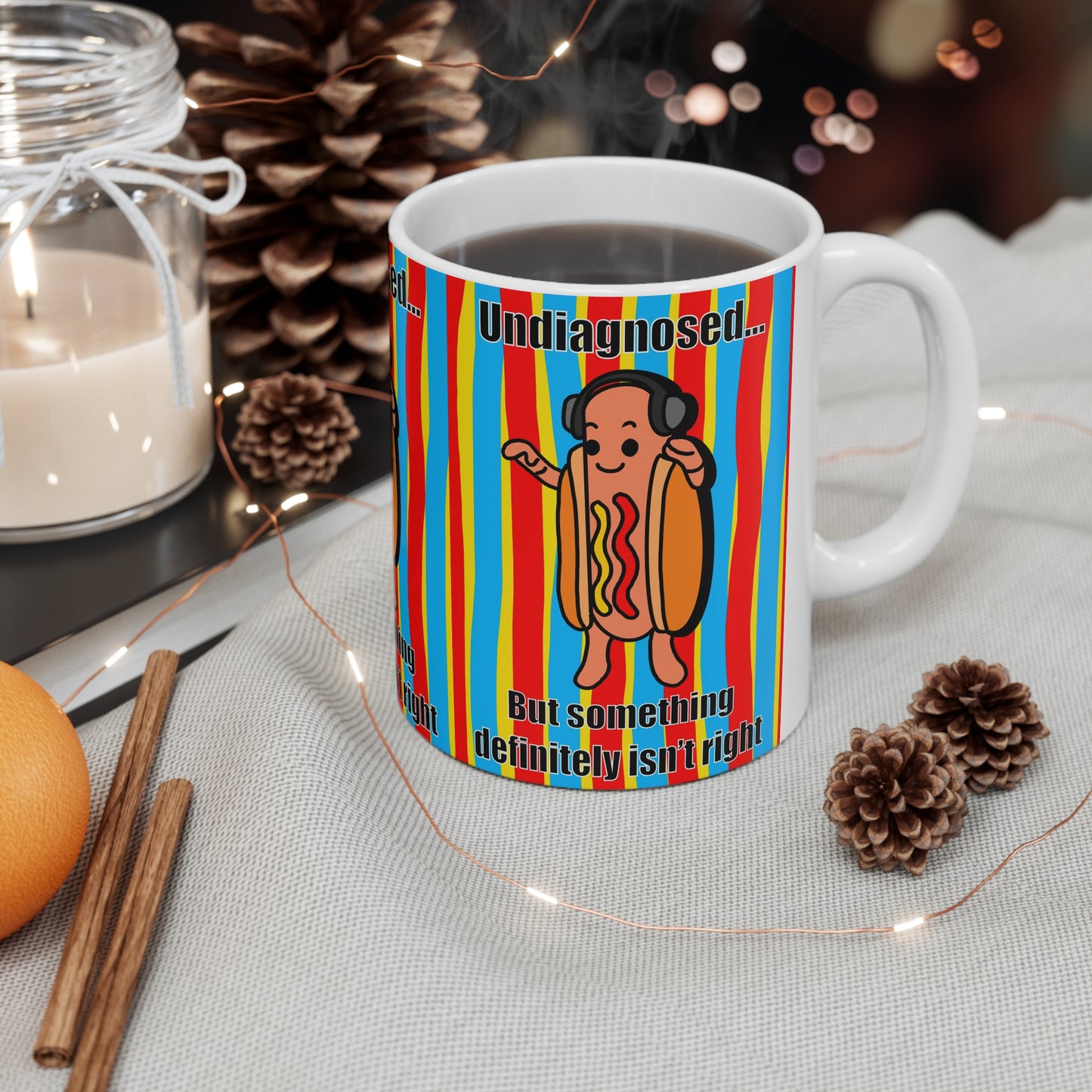 Undiagnosed | Neurodivergent Mug | More Jam