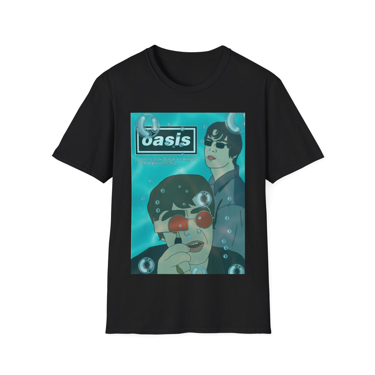 Oasis | Don’t Look Back In Anger 30th Anniversary T Shirt | More Jam