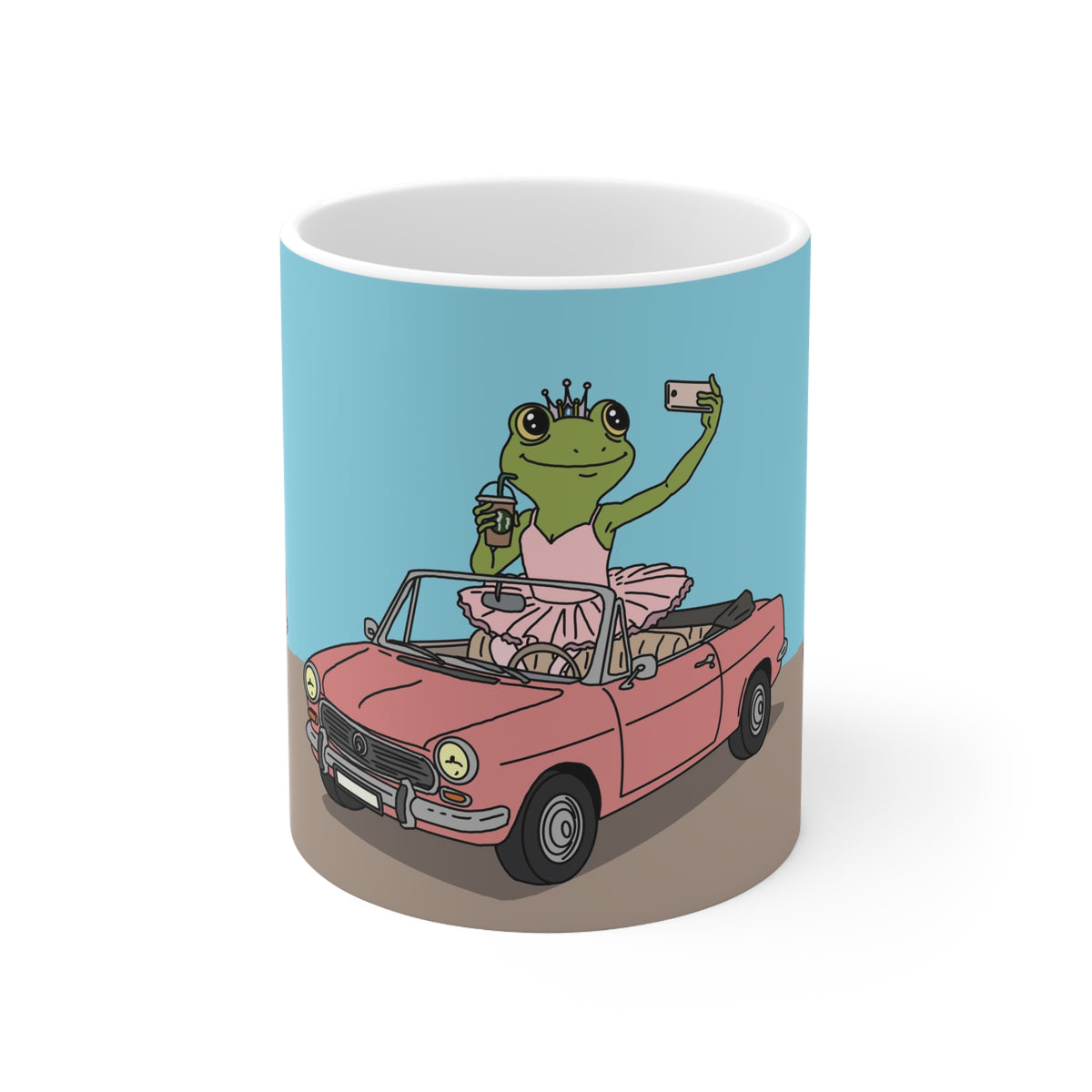 Frog | Princess Selfie Mug | More Jam