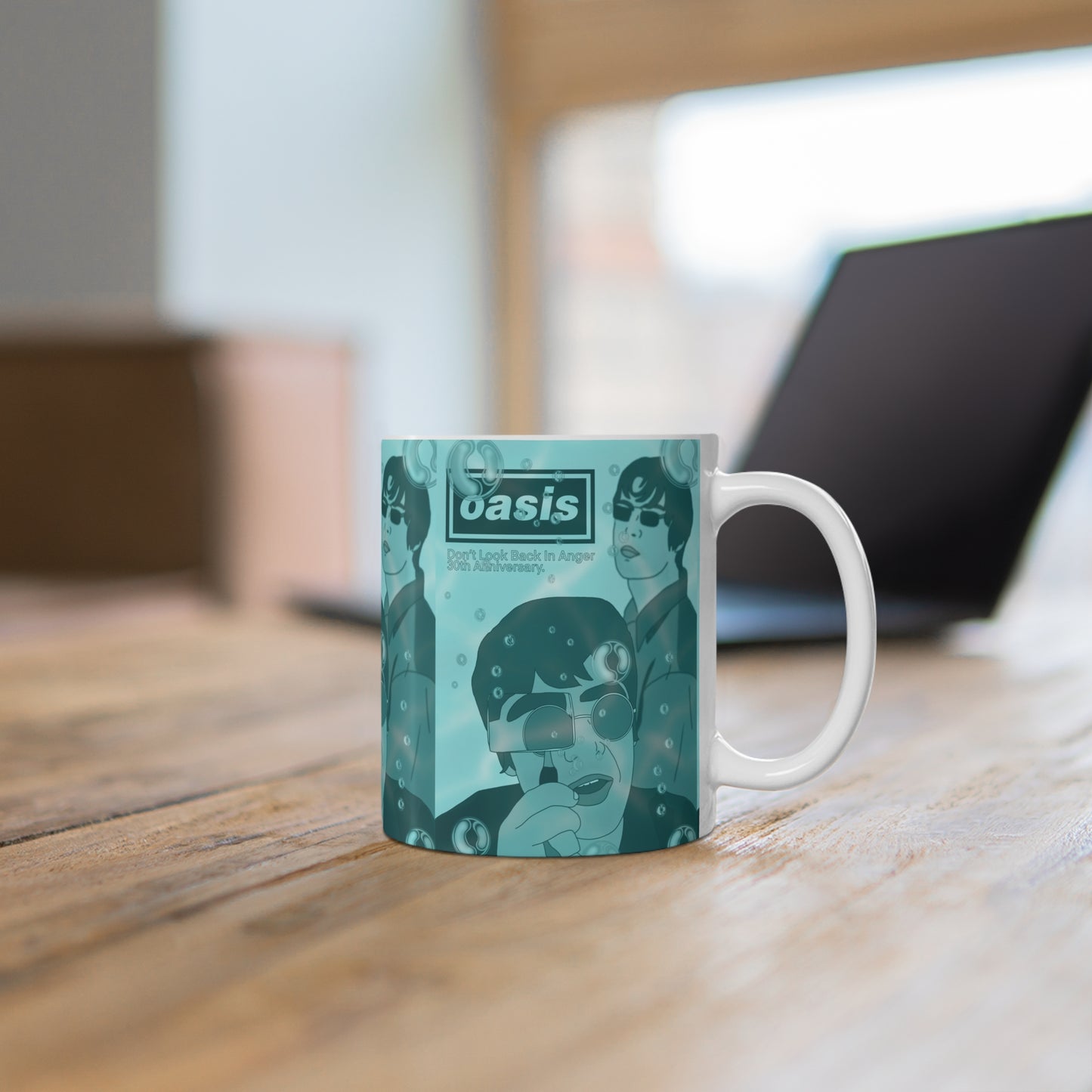 Oasis Don’t Look Back In Anger 30th Anniversary Mug | More Jam
