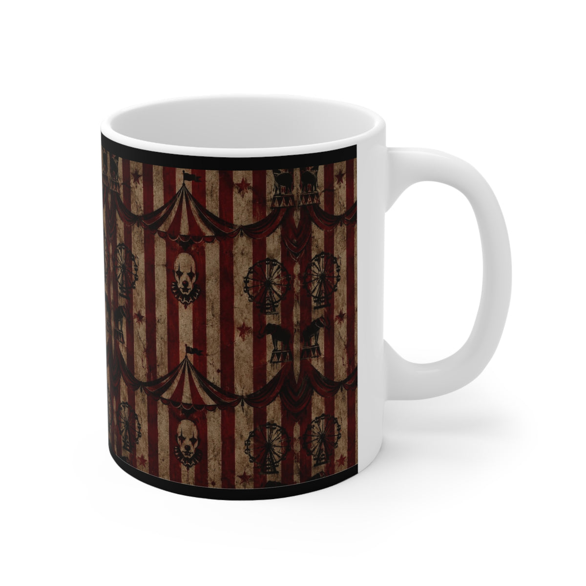 Gothic Circus Pattern Mug | More Jam