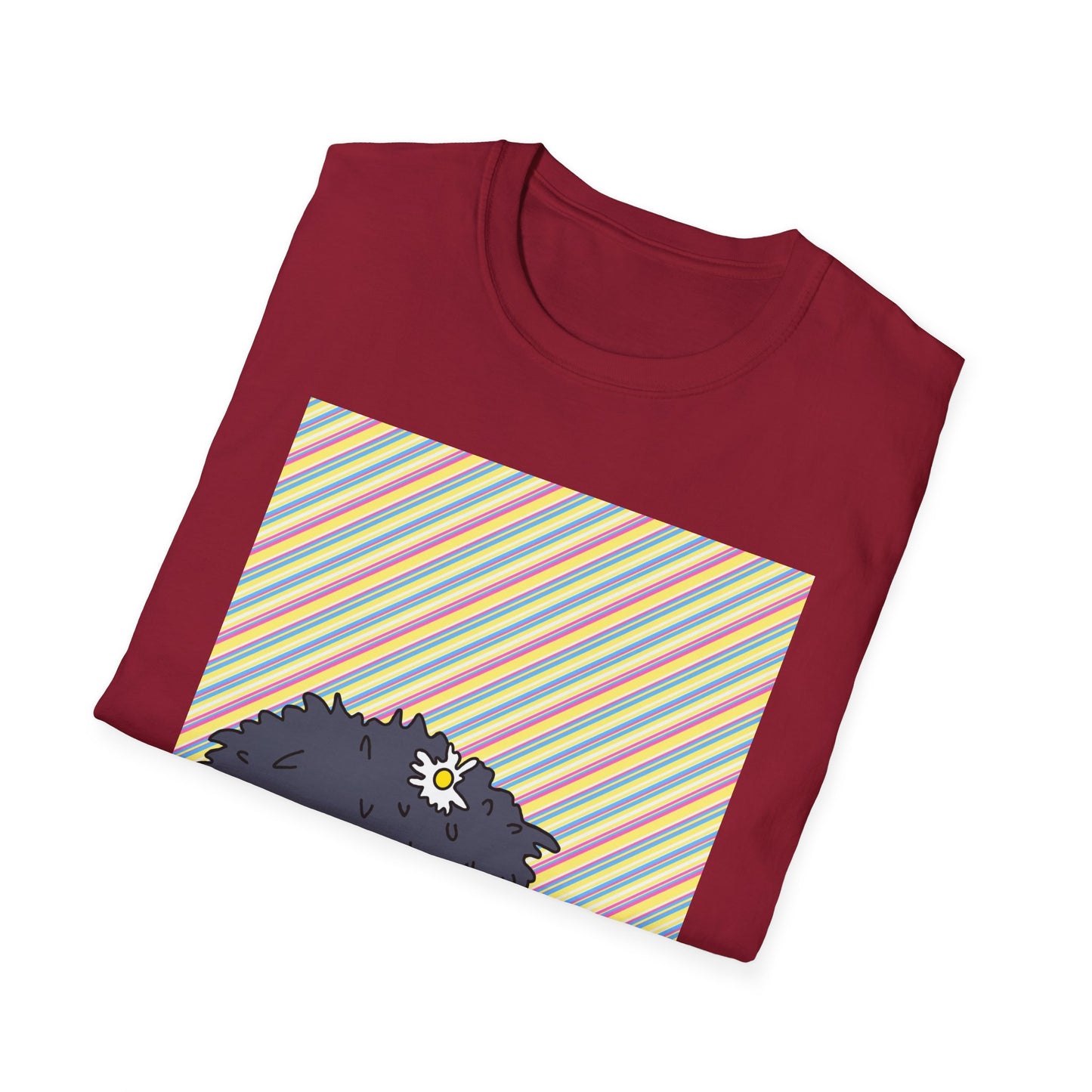Retro T‑Shirt — Tom Sniffing Flowers Graphic Tee