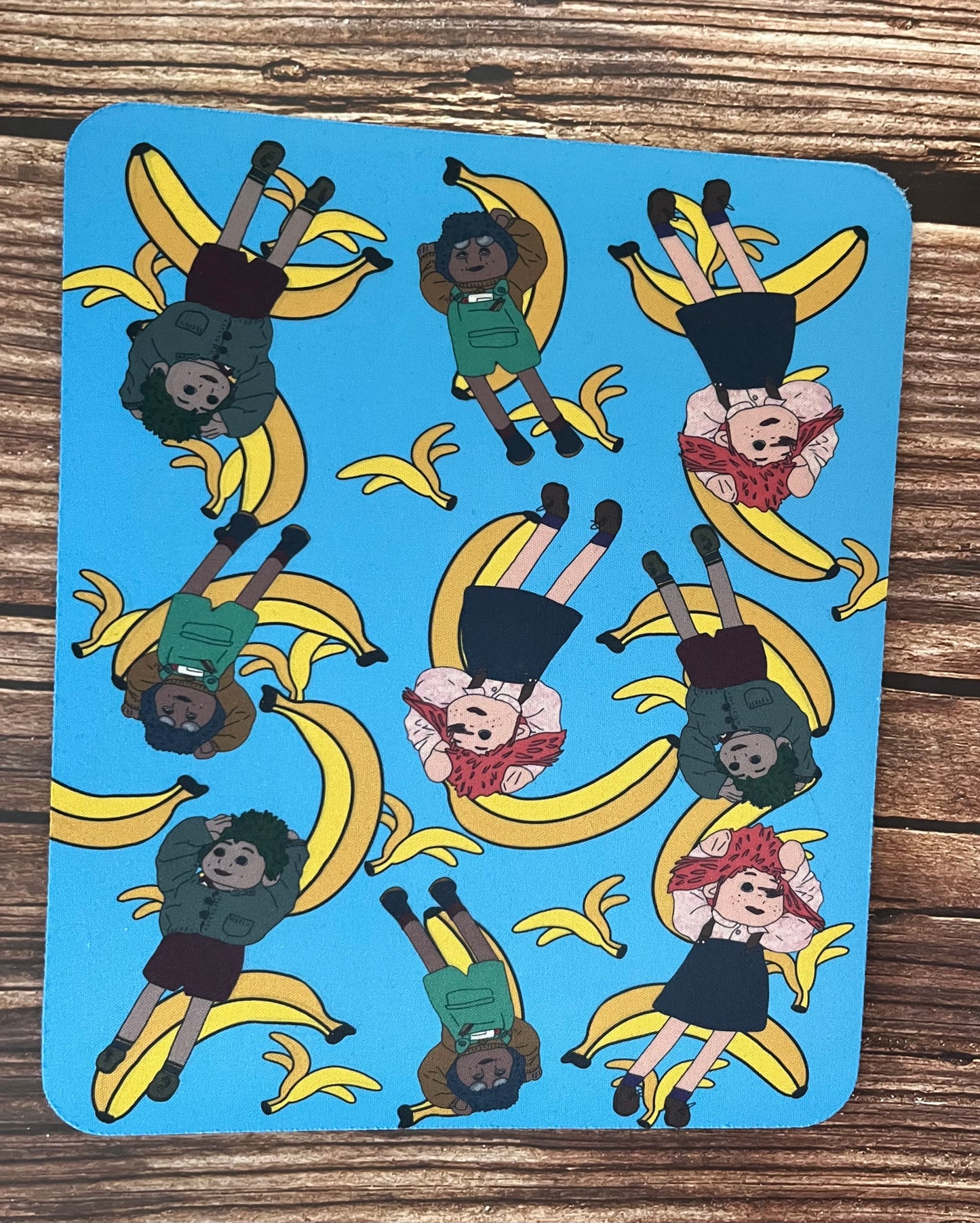 Falling Tots Mouse Mats