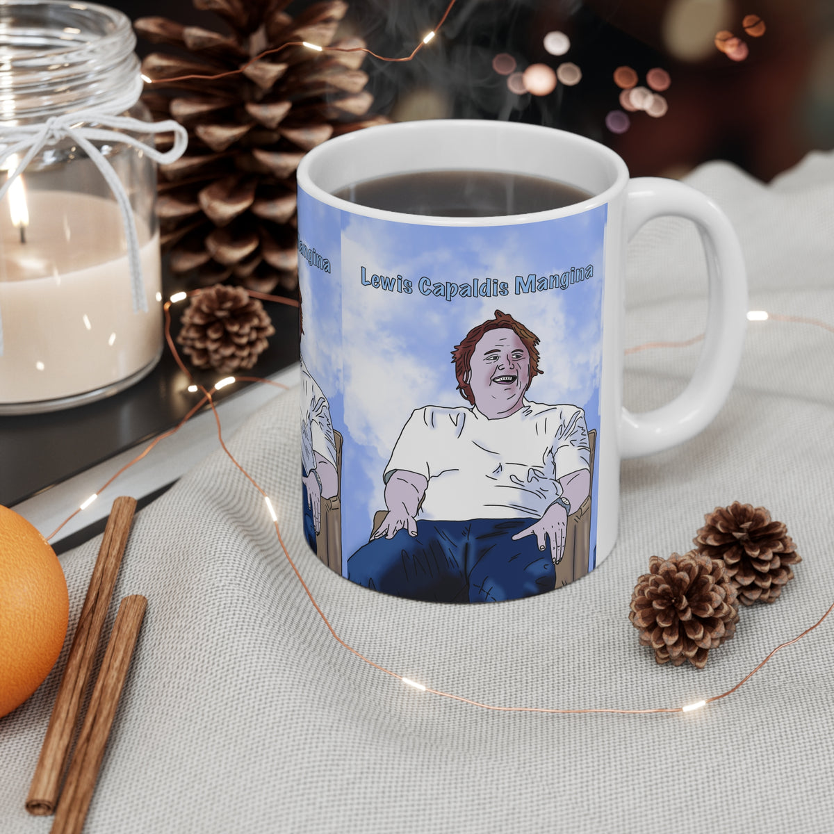 Lewis Capaldi | Mangina Mug | More Jam