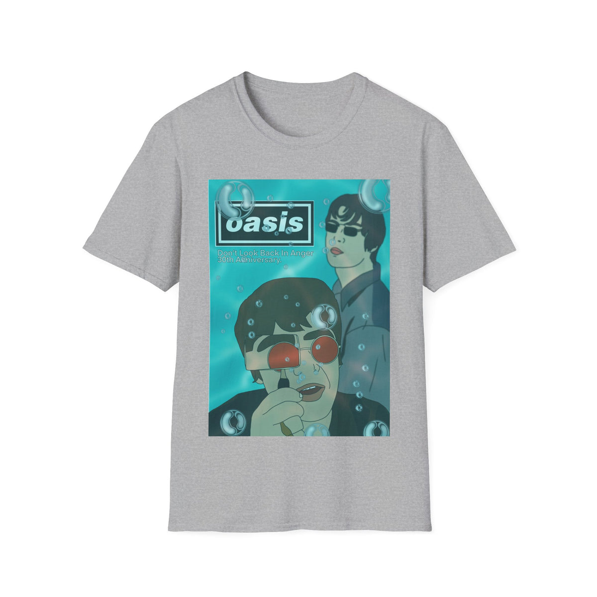 Oasis | Don’t Look Back In Anger 30th Anniversary T Shirt | More Jam