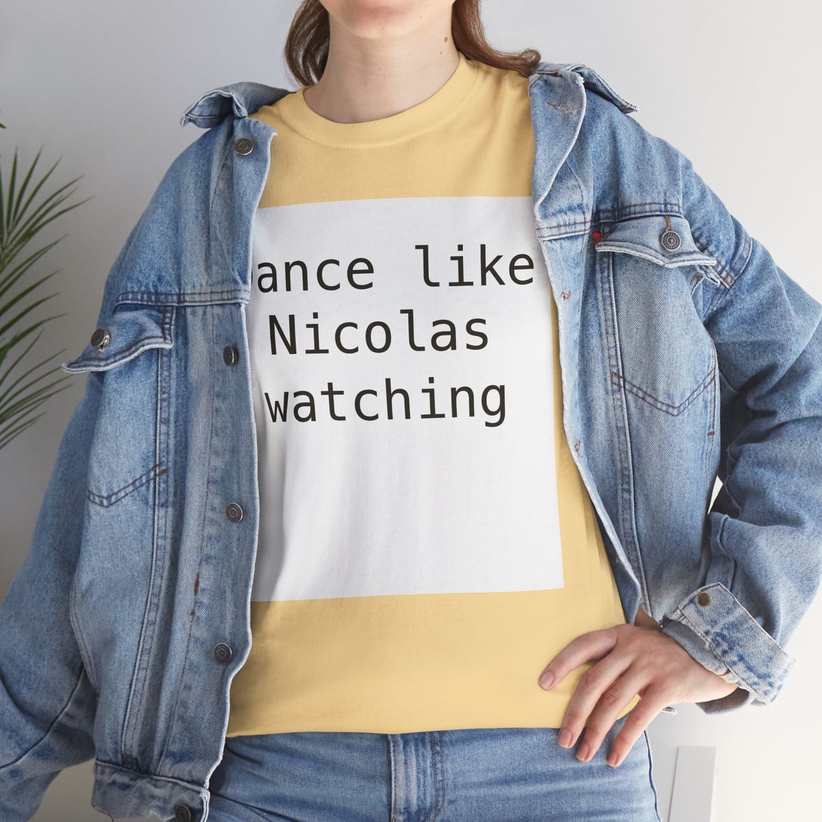 Victoria Beckham | Dance Like Nicolas Watching T-Shirt | More Jam