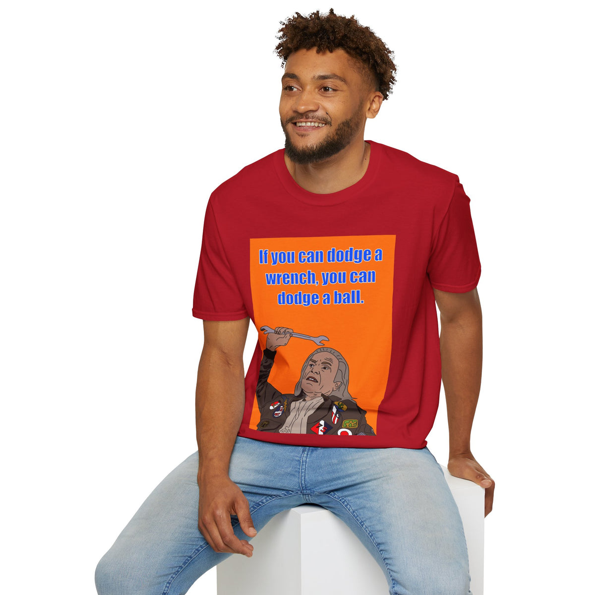 Dodgeball | Dodge a Wrench T-Shirt | More Jam