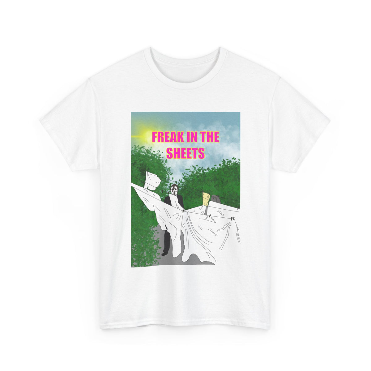 Halloween | Michael Myers Freak in the Sheets T-Shirt | More Jam