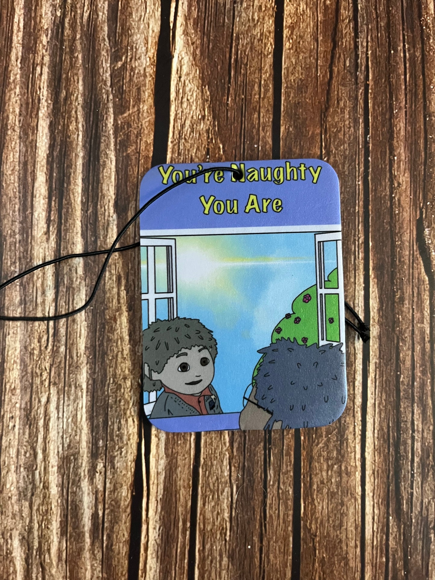 You’re naughty Car Air Freshener