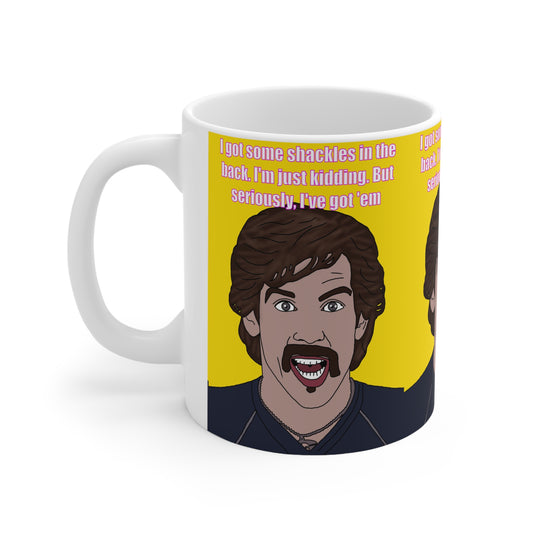 Dodgeball | Ben Stiller I Got Some Shackles Mug | More Jam