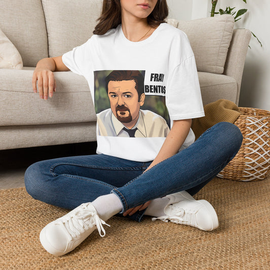 The Office David Brent Fray Bentos T Shirt