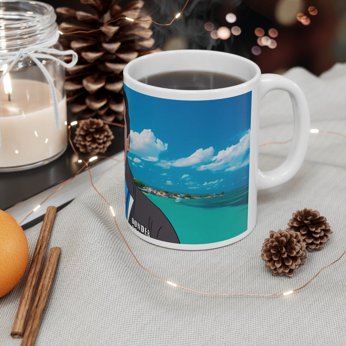 The Office Us Two Tickets To Paradise | Michael Scott Mug | More Jam