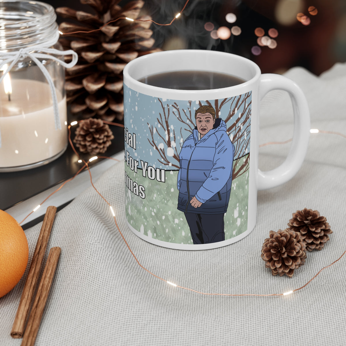 Kerry Mucklowe Official Merch Only | This Country Christmas Mug | More Jam