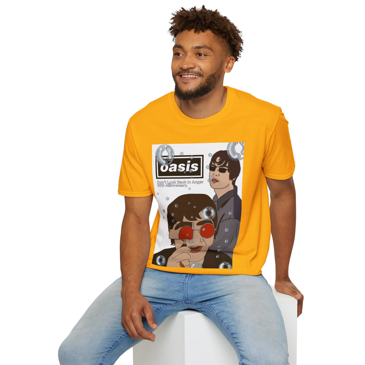 Oasis | Don’t Look Back In Anger 30th Anniversary T-Shirt | More Jam