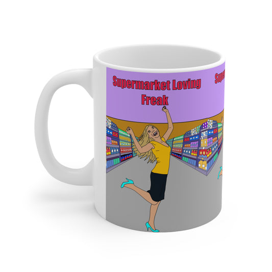 Supermarket Loving Freak | Funny Mug | More Jam