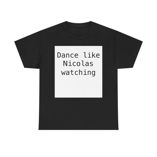 Victoria Beckham | Dance Like Nicolas Watching T-Shirt | More Jam